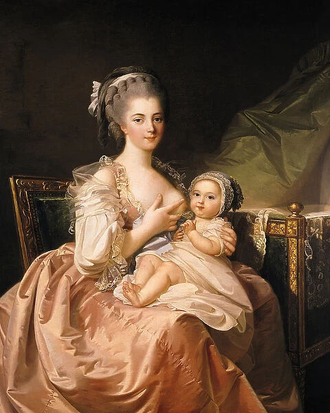 The Young Mother, c. 1770-80 (oil on canvas)