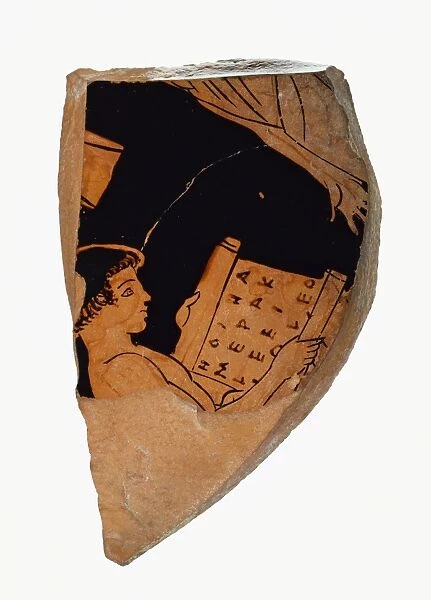 Attic Red-Figure Cup Fragment