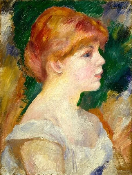 Auguste Renoir, Suzanne Valadon, French, 1841-1919, c. 1885, oil on canvas
