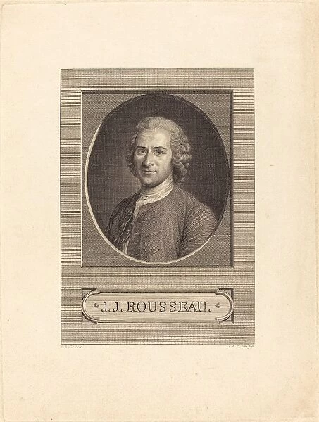 Augustin de Saint-Aubin after Maurice-Quentin de La Tour (French, 1736 - 1807), J