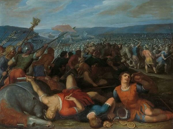 Batavians Defeating Romans Rhine Claudius Civilis Defeats