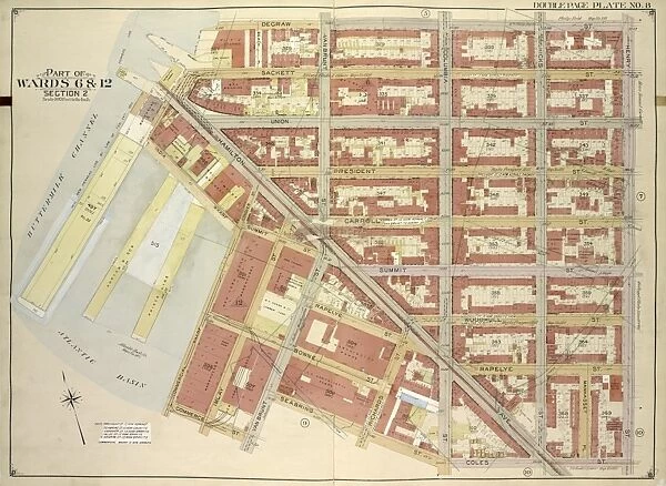 Brooklyn, Vol. 1, Double Page Plate No. 8;Part of Wards 6 & 12, Section 2;Map bounded