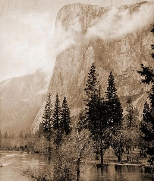 California, El Capitan, Yosemite Valley, Jackson, William Henry, 1843-1942, National