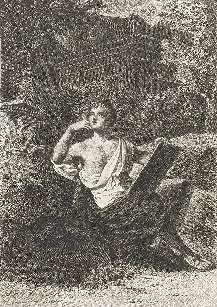 Callimachus invents the Corinthian pillar order, Lambertus Antonius Claessens, 1803