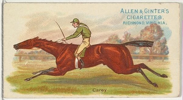 Carey World Racers series N32 Allen & Ginter Cigarettes