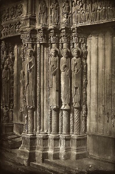 Charles Na┼ígre, Chartres Cathedral. Right Door of the Royal Portal, West Side, XII