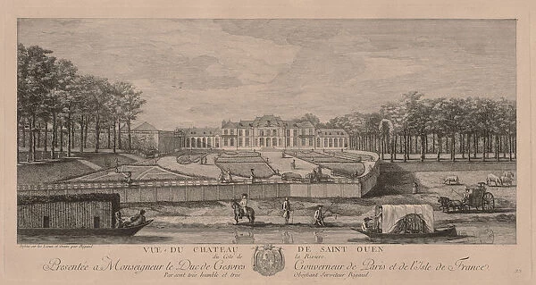 Chateau Saint Ouen Jacques Rigaud French 1681-1754