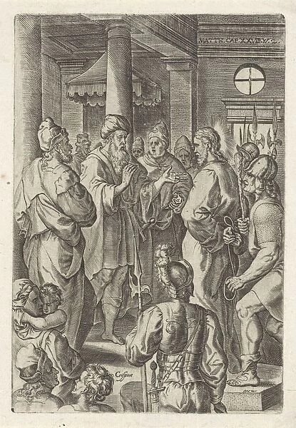 Christ Pilate Johannes Wierix mentioned object