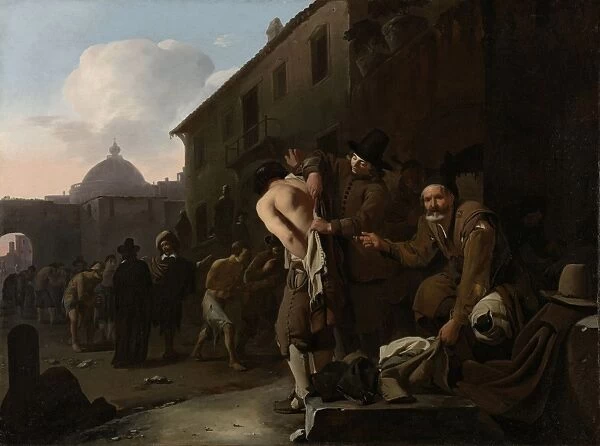 Clothing the Naked, Michael Sweerts, c. 1646 - c. 1649