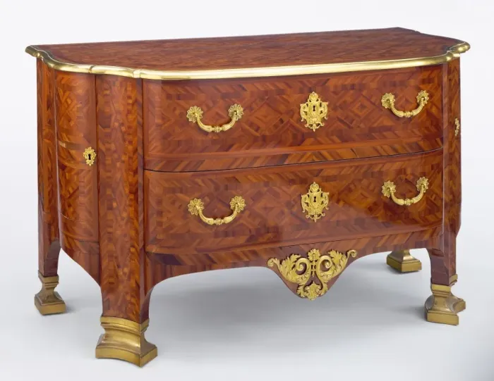 Framed Print : Print of Commode, circa 1710-1715 Framed Print : Print of Commode, circa 1710-1715