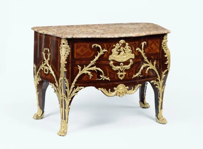 Framed Print : Print of Commode, circa 1745-1750 Framed Print : Print of Commode, circa 1745-1750