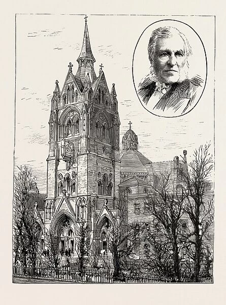 The Completion of Union Chapel, Islington, London, Uk, 1889