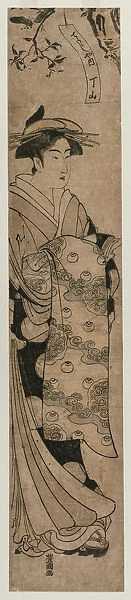 Courtesan Chozan Chojiya 1790 Utagawa Toyokuni