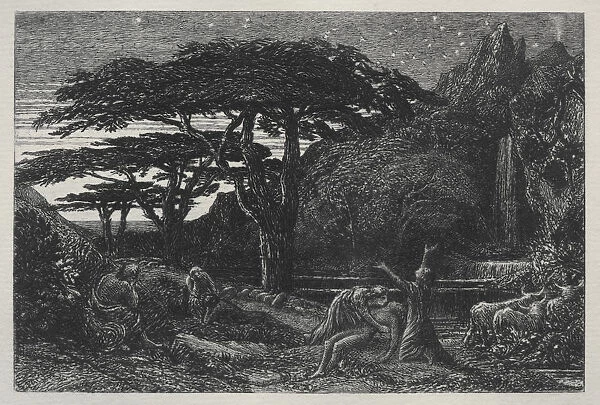 Cypress Grove 1883 Samuel Palmer British 1805-1881