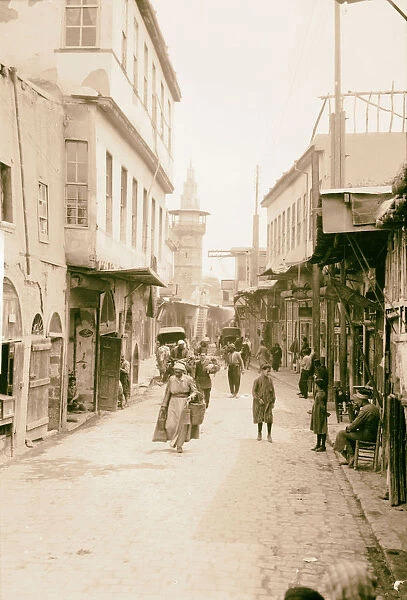 Damascus environs Straight Street east gate 1920