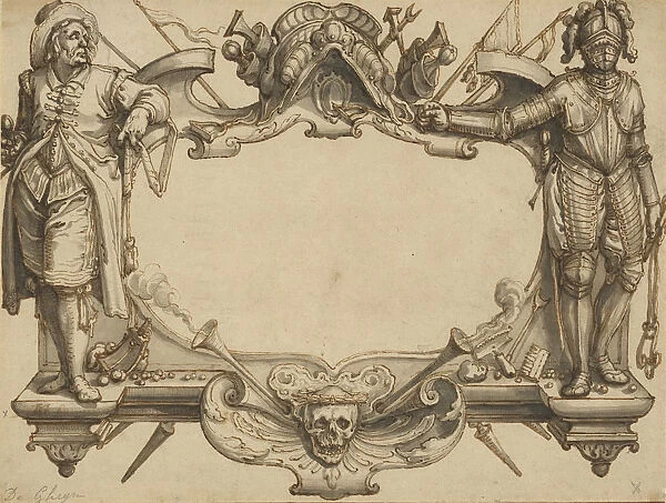 Design Title Page Jacques de Gheyn II Dutch 1565