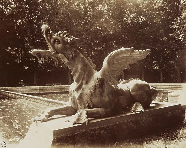 Dragon Grand Trianon Versailles Eugene Atget
