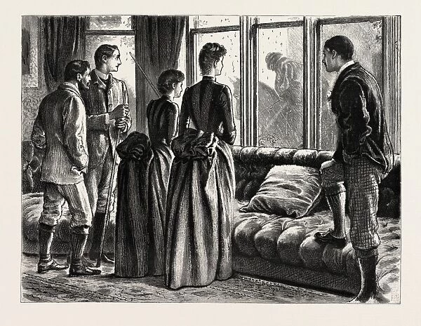 Drawn by George Du Maurier, the Mystery, Interior