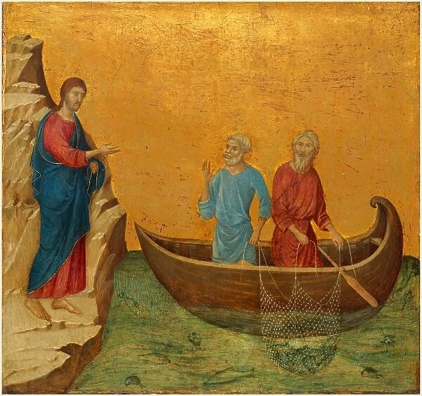 Duccio di Buoninsegna, Italian (c. 1255-1318), The Calling of the Apostles Peter