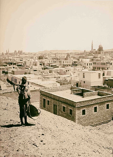 Egyptian views Cairo Masr City Dead 1900 Egypt