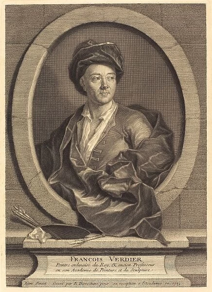 Etienne Desrochers after Jean Ranc (French, 1668 - 1741), Francois Verdier, 1723