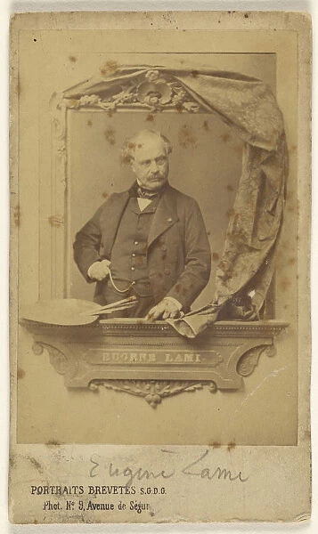 Eugene Lami Brevete French active 1860s 1862
