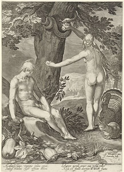 Fall, Jan Saenredam, Isaac Houwens, 1604