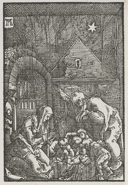 Fall Redemption Man Nativity 1515 Albrecht Altdorfer