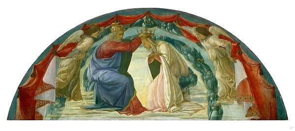 Filippino Lippi, The Coronation of the Virgin, Italian, 1457-1504, c