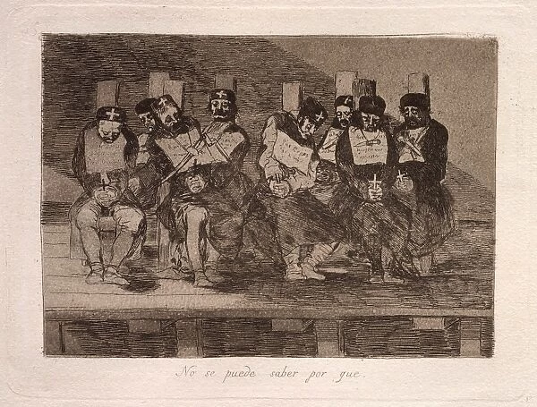 Francisco de Goya, No se puede saber por que (One Can t Tell Why), Spanish, 1746-1828