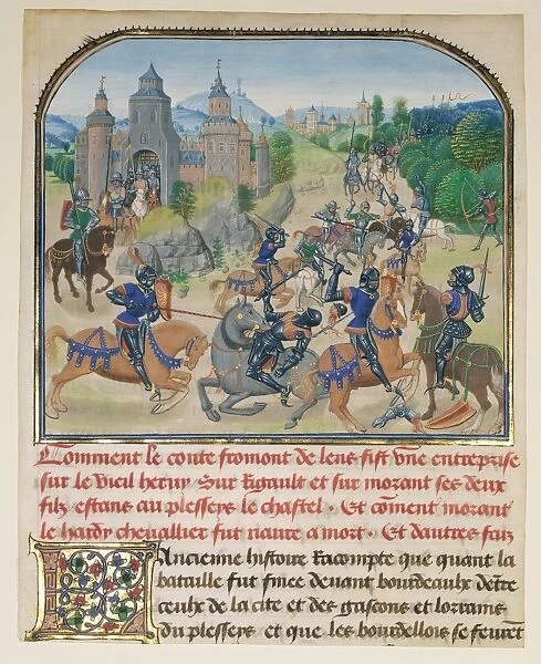 Fromont de Lens Leaving Bordeaux and the Battle against the Army