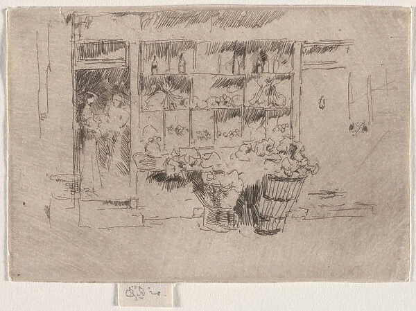 Fruit Shop James McNeill Whistler American 1834-1903