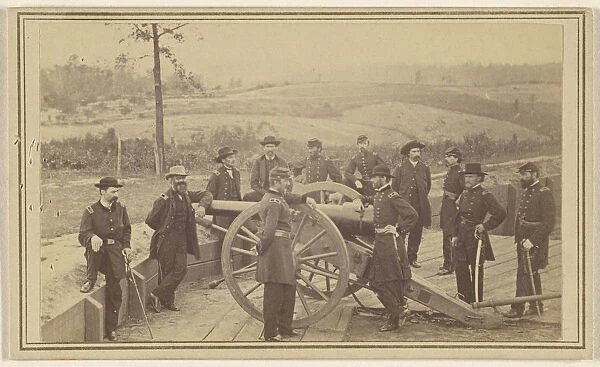 General Sherman & Staff Atlanta July 19 1864
