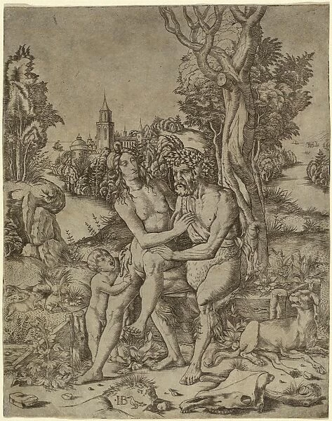 Giovanni Battista Palumba, Faun Family, Italian, active first quarter 16th century, c
