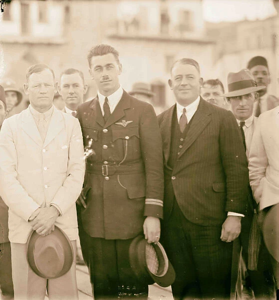Gov Keith-Roach Imperial Airways officials 1925