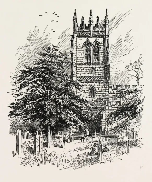 Framed Print : Gresford Tower Print Framed Print : Gresford Tower Print