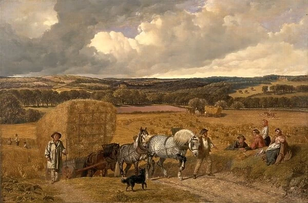 The Harvest, John Frederick Herring, 1795-1865, British