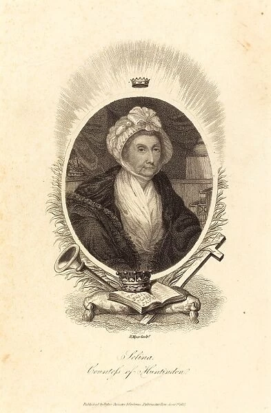 Henry Meyer after John Hoppner, British (c. 1782-1847), Selina, Countess of Huntindon