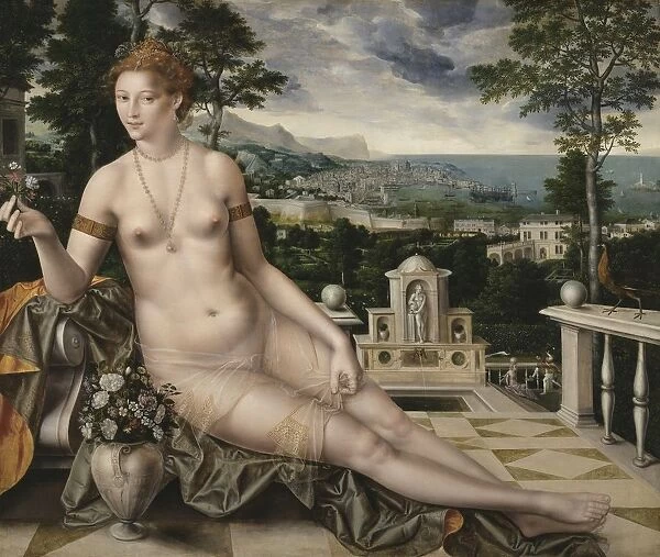 Jan Matsys Venus Cythereia painting nude 1561