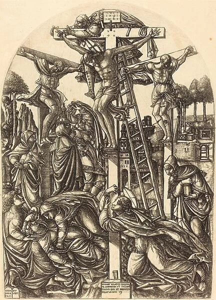Jean Duvet (French, 1485 - c. 1570), The Deposition, c. 1550, engraving