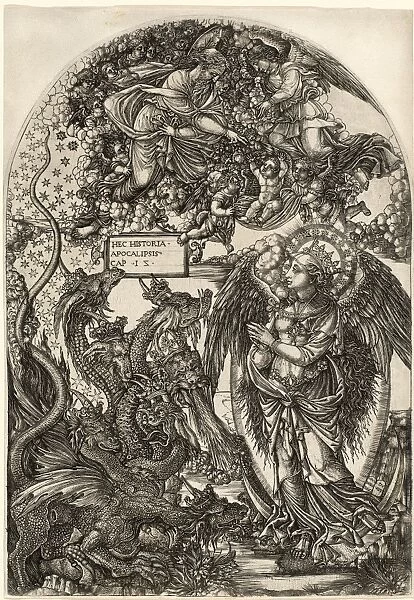 Jean Duvet, The Woman Clothed with the Sun, French, 1485-c. 1570, 1546-1556, engraving