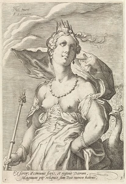 Juno, Jan Saenredam, Cornelius Schonaeus, Claes Jansz. Visscher (II), 1575 - 1607