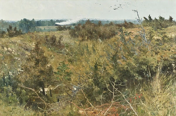 Karl NordstrAom Grez-sur-Loing painting landscape art