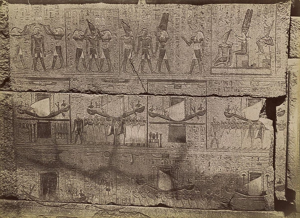Karnak Sanctuary 1875 Le Sanctuaire Prise en
