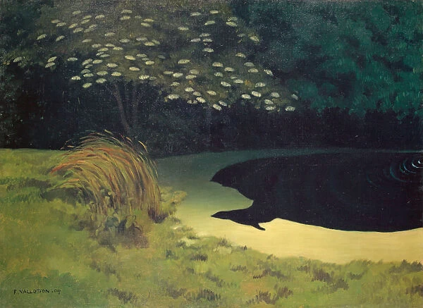 La mare Honfleur 1909 oil canvas 73. 2 x 100. 2 cm