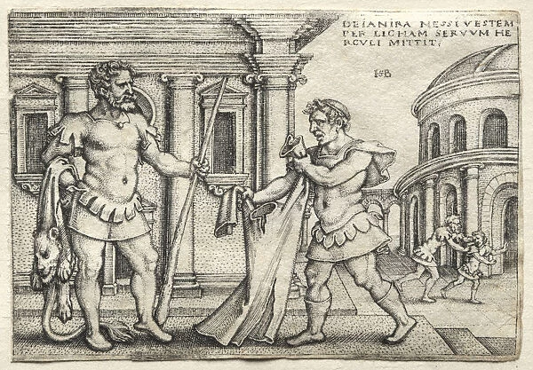 Labors Hercules Hercules Receiving Garment Steeped