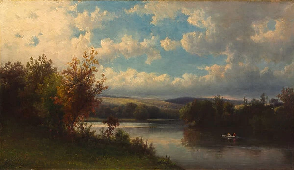 Landscape Granby Connecticut 1870s Hendrik Dirk Kruseman van Elten