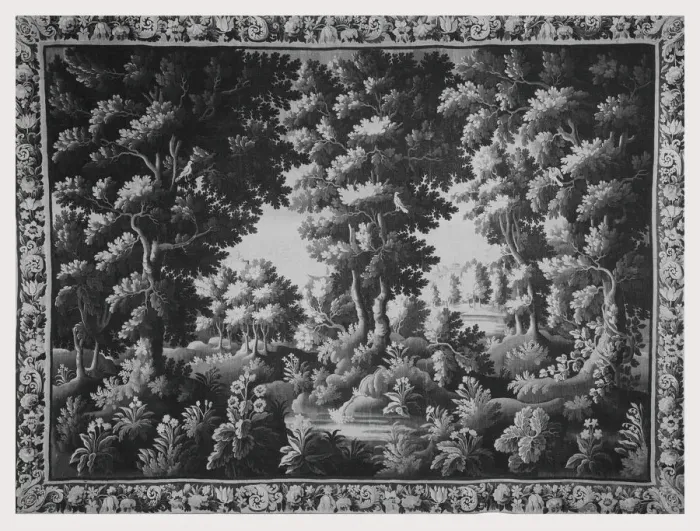 Framed Print : Landscape Print with Pond Framed Print : Landscape Print with Pond