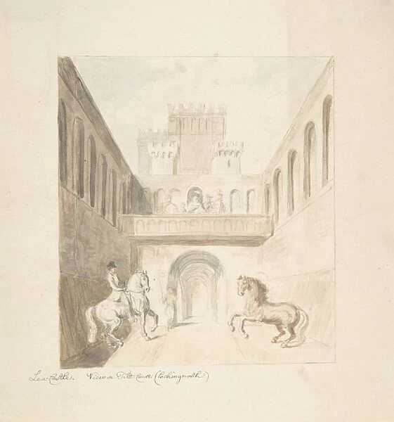 Lea Castle View Tilt-Court Facing North ca 1816