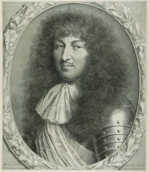 Louis XIV 1669 Robert Nanteuil French 1623-1678